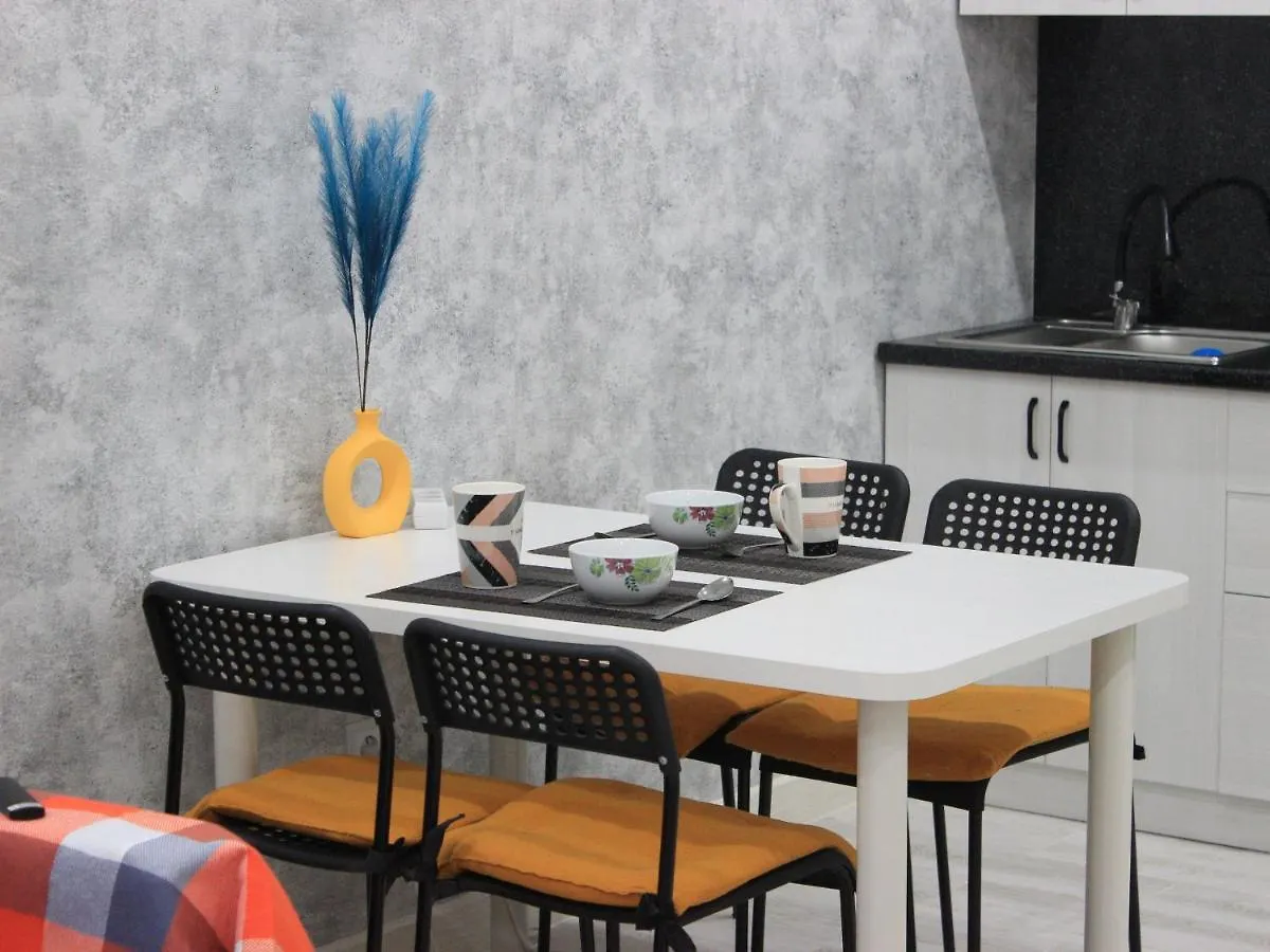 Apartment Orange Club In Residential Complex Alpamys Nur-Sultan  Kazakhstan